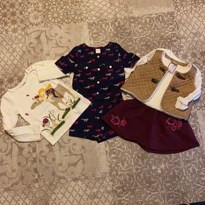 Adorable 4T horses outfit lot!